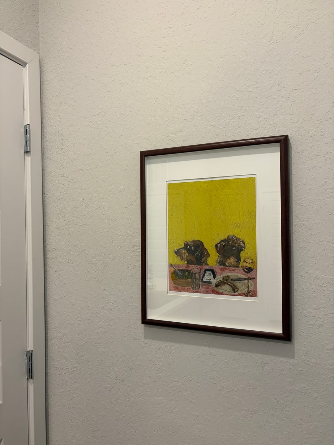Customer photo review of We're Not Splitting B-Grade Print
