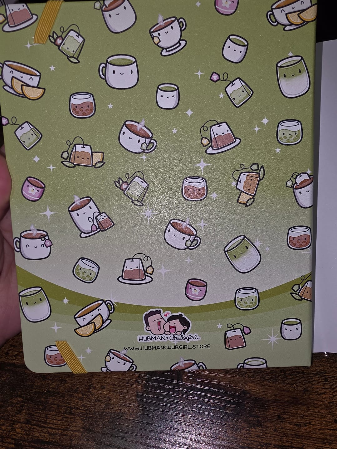 Customer photo review of Tea Time - A5 Wide Yearly Planner