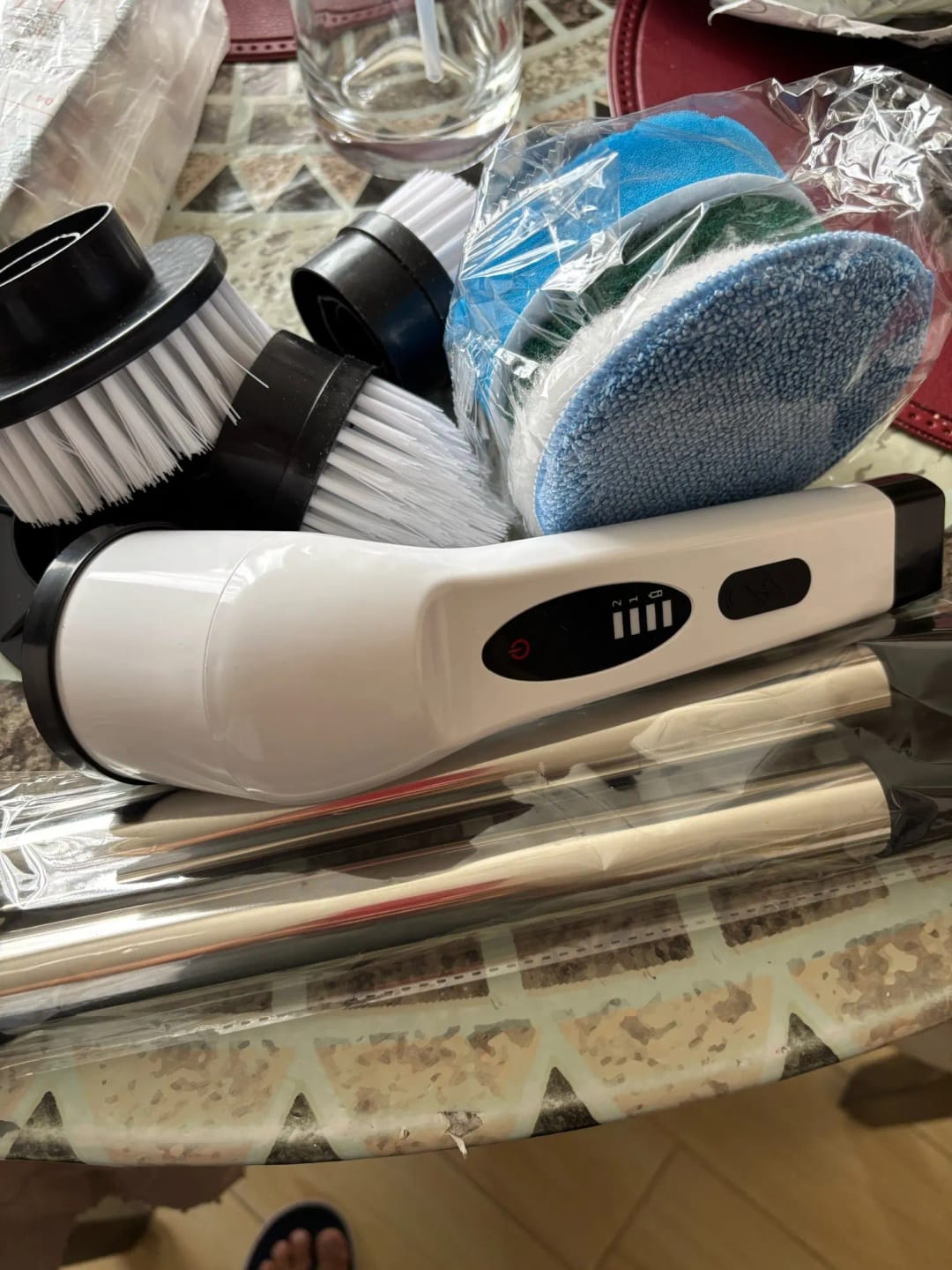 Customer photo review of 9-in-1 Electric Scrubber