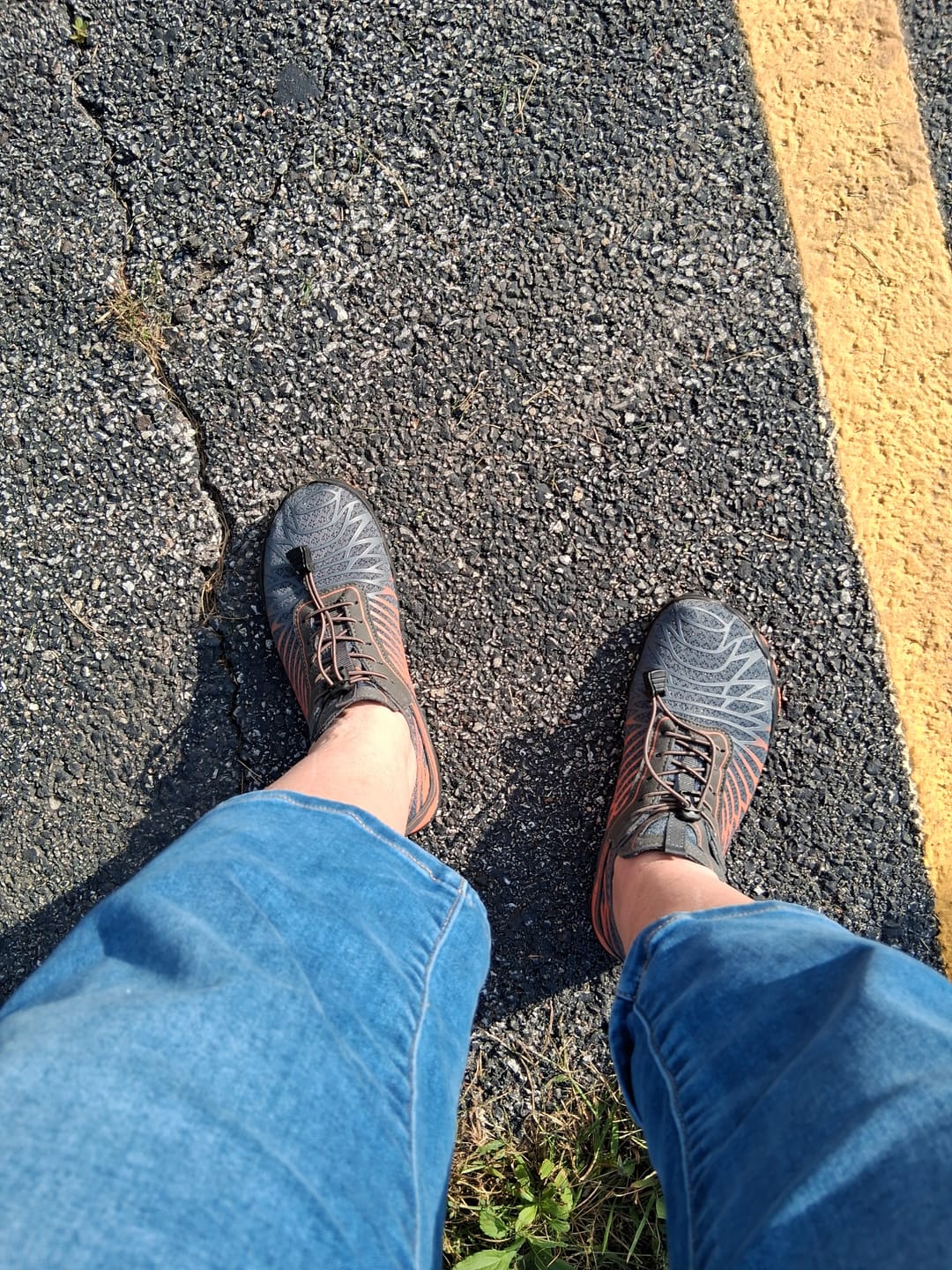 Customer photo review of Finally Walk Pain-Free Again With Our Grounding Barefoot Shoes