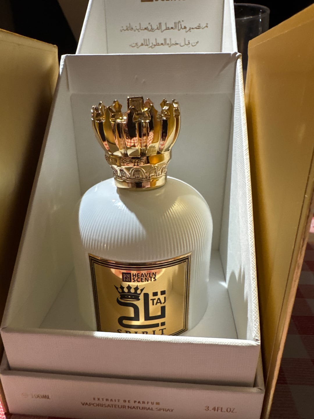 Customer photo review of White TAJ Perfume 100ml