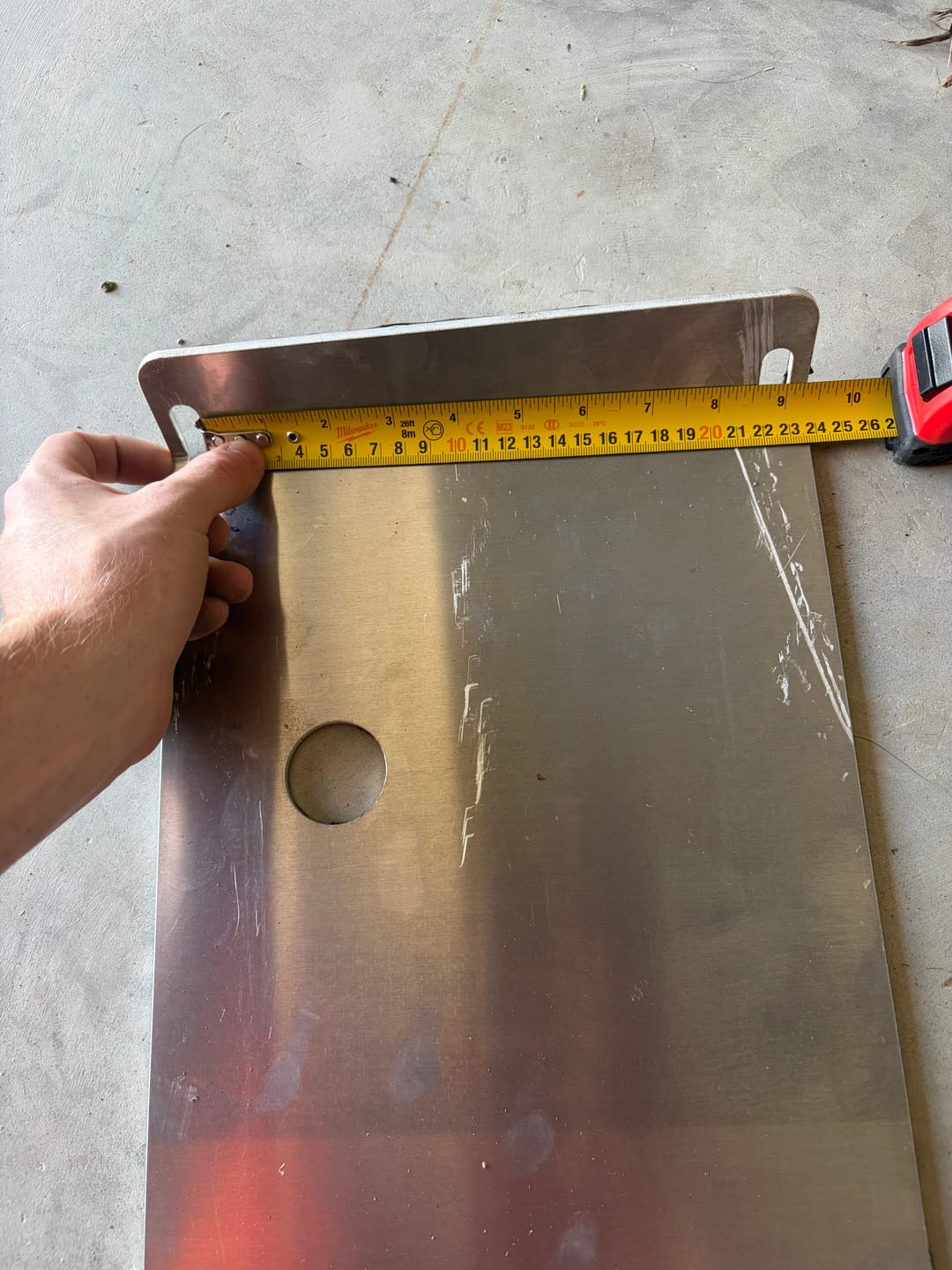 Customer photo review of Frame Skid Plate Kit — Yamaha Grizzly 660 (2002–2008)