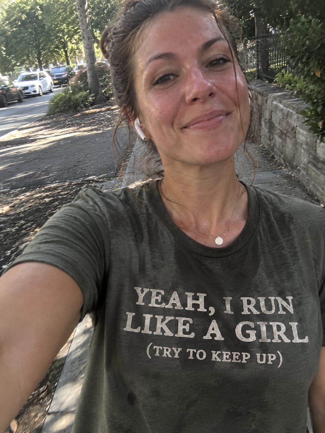 Customer photo review of Run Like a Girl
