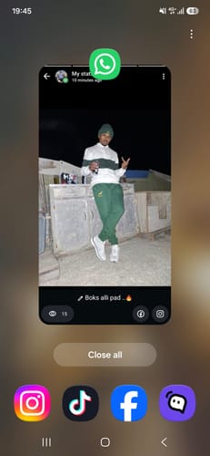 Customer photo review of Springboks Classic Hoop Quarter Zip-Cloud Dancer