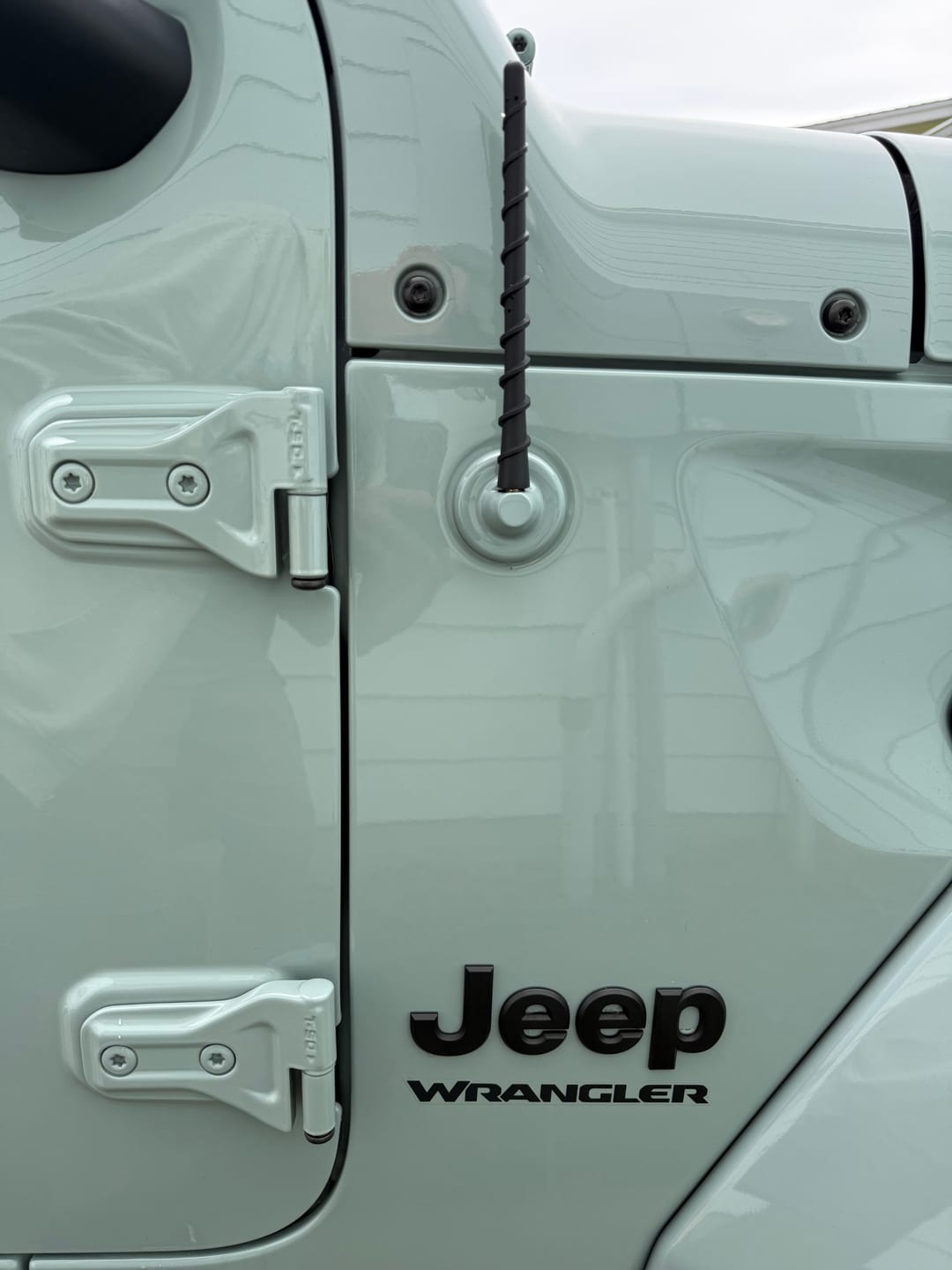 Customer photo review of Distinction® Painted Antenna Cap (Fits JL/JT/JK)