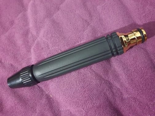 Customer photo review of Boquilla Para Manguera Ajustable | Limpieza y Riego