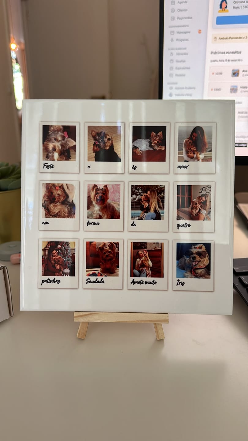 Customer photo review of Base de Apoio - Azulejos