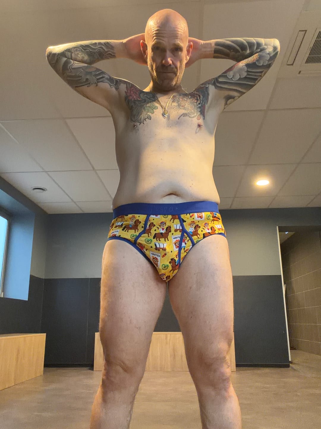 Customer photo review of 3 Pack Men's Little Kid Style Briefs (Collection #3)