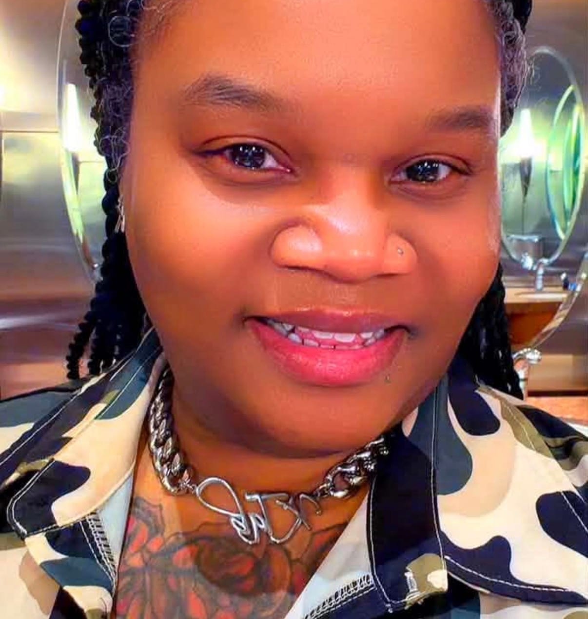 Customer photo review of Custom | Adorn Cuban Necklace (16mm)