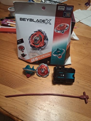 Customer photo review of Takara Tomy Beyblade X UX-19 BulletGriffon H