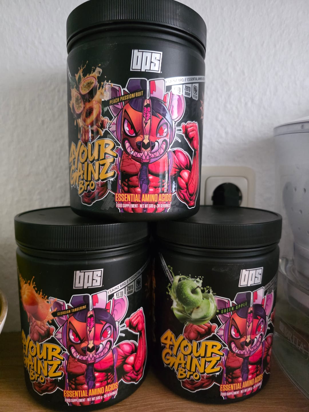 Customer photo review of 4 Your Gainz Bro EAAs