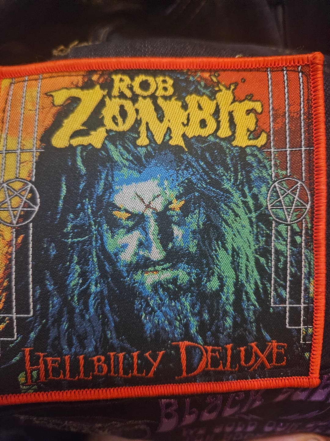 Customer photo review of Rob Zombie - Hellbilly Deluxe -  Square Patch
