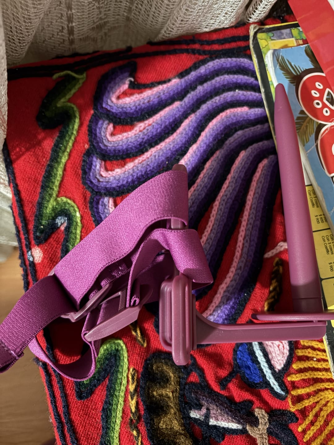 Customer photo review of Arm Holder YarnEase™