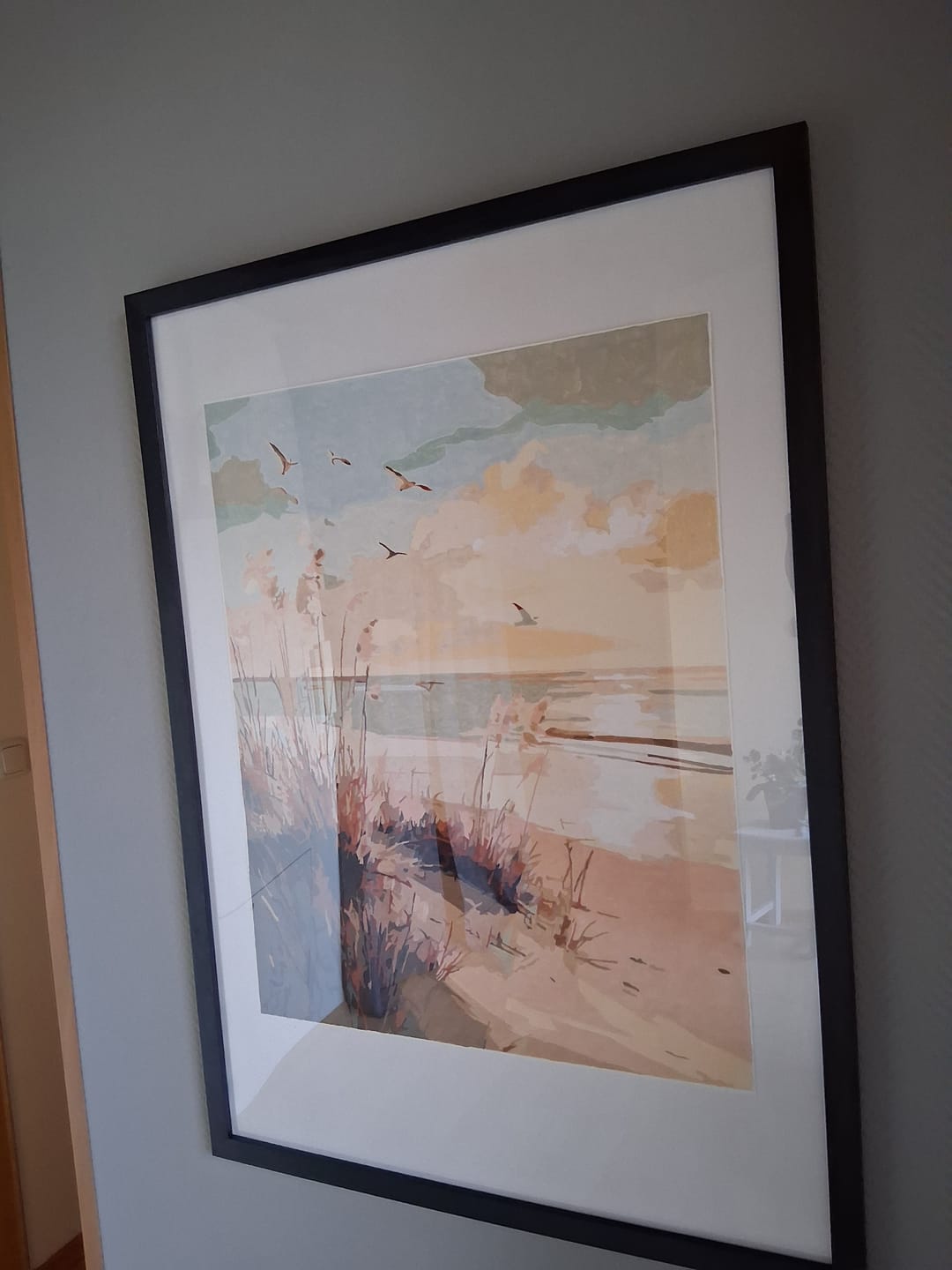 Customer photo review of Malen nach Zahlen - Goldene Dünen