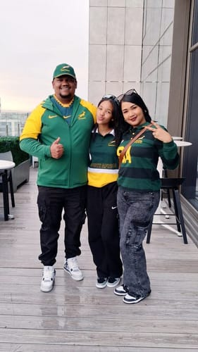 Customer photo review of Springboks Shopping Bag-OS Green