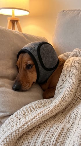 Customer photo review of PawEase™ Calming Ear Wrap