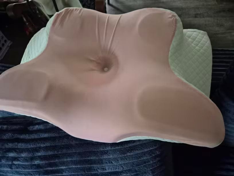Customer photo review of Zavesleep - Contour Relief Pillow