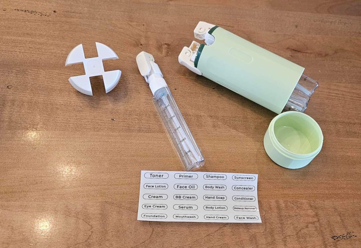 Customer photo review of VIRELO™ 4-in-1 Travel Bottle
