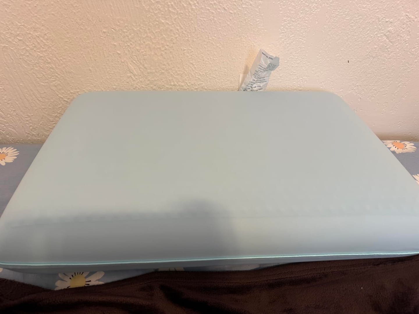 Customer photo review of Kühlendes Memory-Foam-Kissen CoolCloud