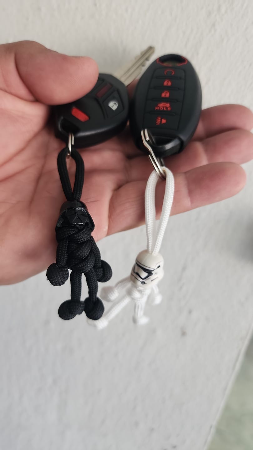 Customer photo review of 1st Order Stormtrooper Keychain