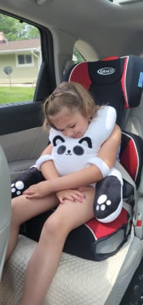Customer photo review of PetitDodo™ Oreiller de voyage pour enfant