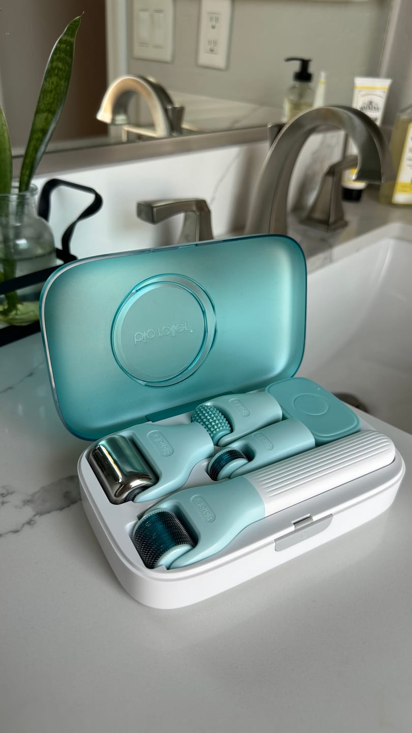 Customer photo review of Bio Roller G10 10-in-1 Ultimate Microneedling Kit