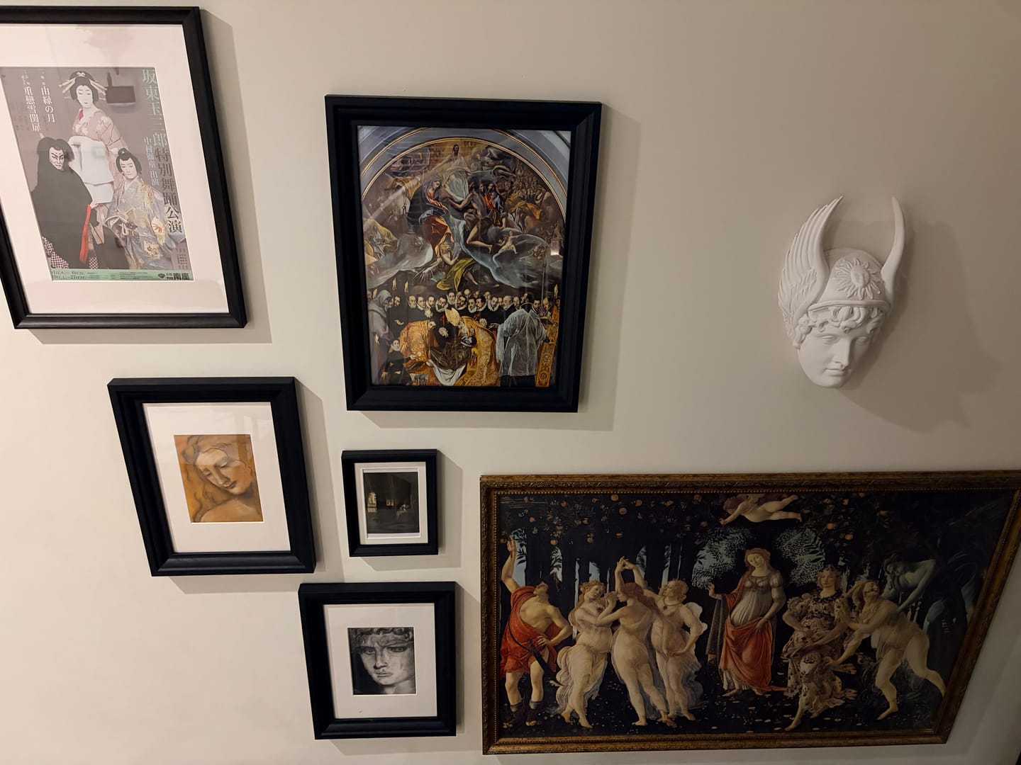 Customer photo review of Hermes Duvar Büstü | Antik Yunan Haberci Tanrısı | Yunan Mitolojisi Müze Replikası