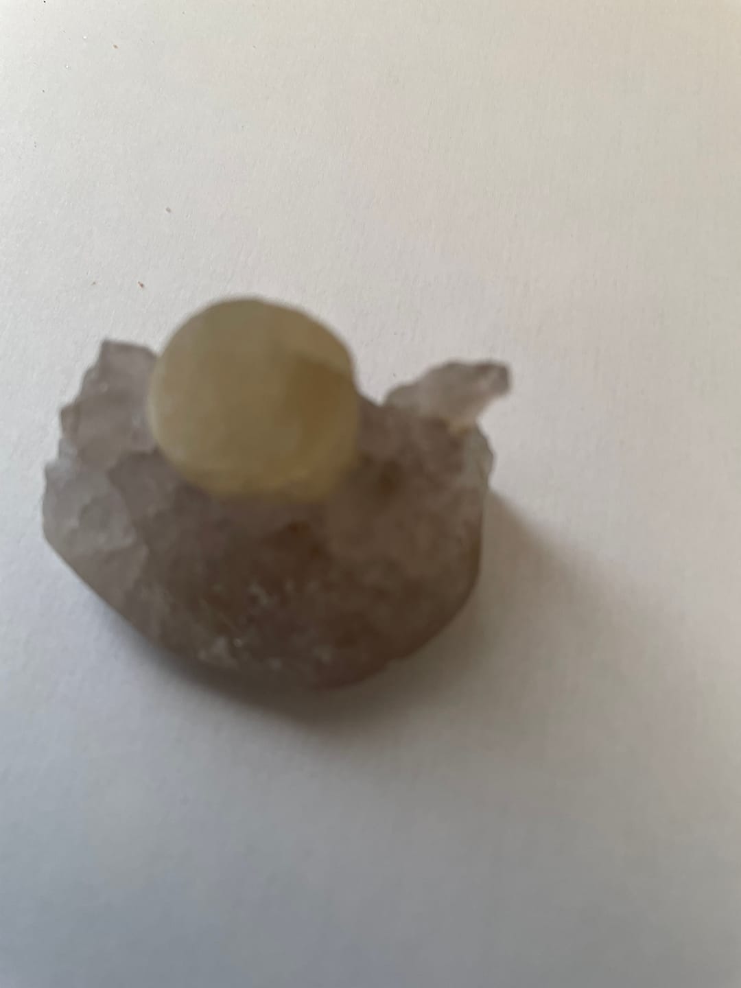 Customer photo review of Fluorine Botryoïde Jaune
