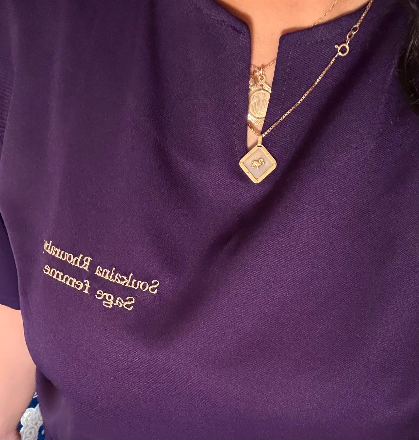 Customer photo review of Pyjama de bloc - Stretch Wide Leg