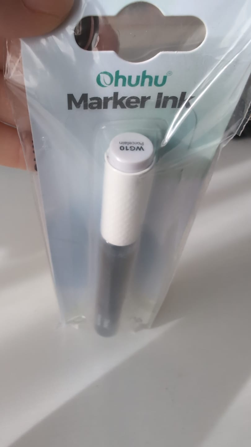 Customer photo review of Ohuhu Marker Ink CG01 / CG020 Refill for Alcohol marker
