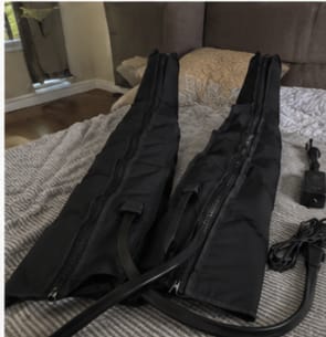 Customer photo review of Air Compression Recovery Boots PRO