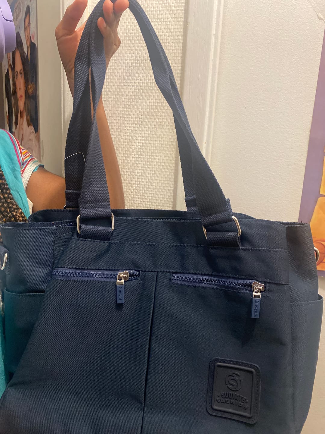 Customer photo review of Sac Étudiante Hana – Sac de Cours Japonais Multipoches
