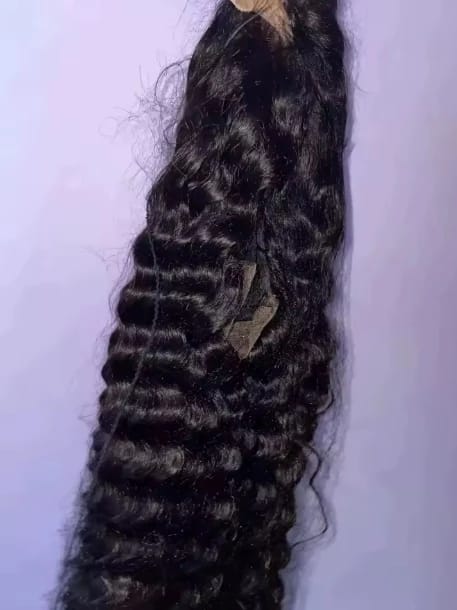 Customer photo review of Wave Goddess — Raw Peruvian 13x4/13x6 HD Lace Front Wig | Glueless, Wear & Go