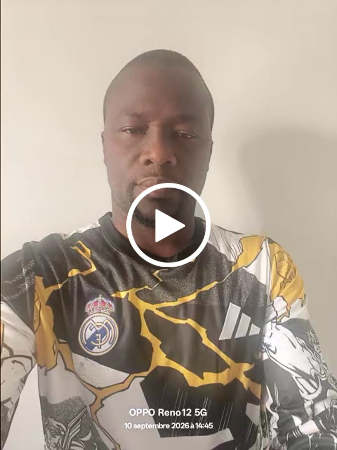 Customer video review of Maillot Manches longues Real Madrid Édition Spéciale - 25/26