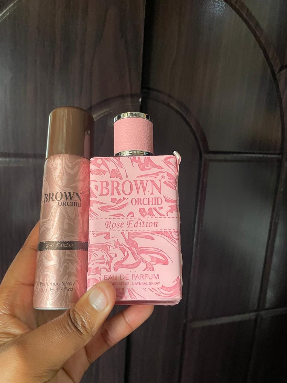 Customer photo review of Brown Orchid Rose Edition Eau De Parfum 80ml - Fragrance World