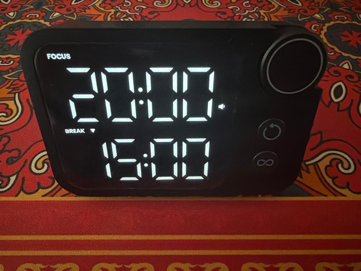 Customer photo review of Flow Timer