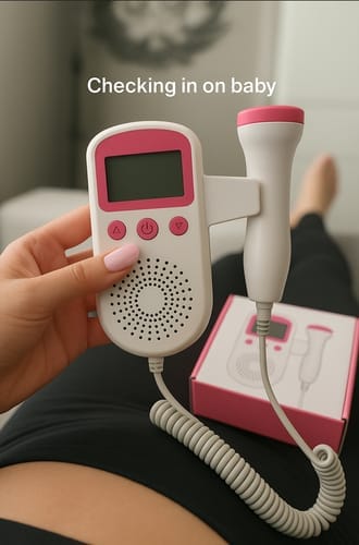 Customer photo review of BabyEko™ – Hör babyns hjärtslag, hemma i lugn och ro