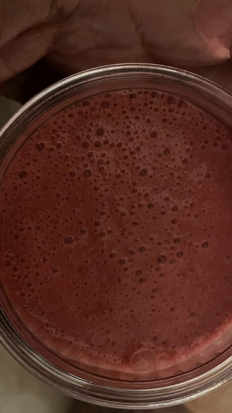 Customer photo review of Nutri Glow Beetroot Powder 250g