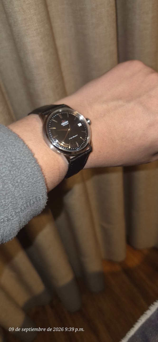 Customer photo review of Reloj Orient Automatic RA-AC0M02B30B Bambino 38mm