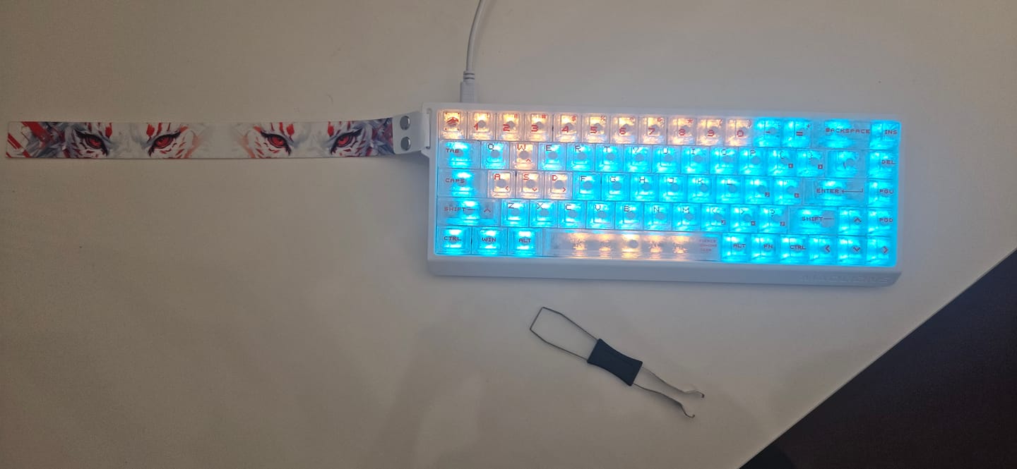 Customer photo review of FGG Madlions MAD68 HE V2 Klavye (Manyetik Switch / HE)