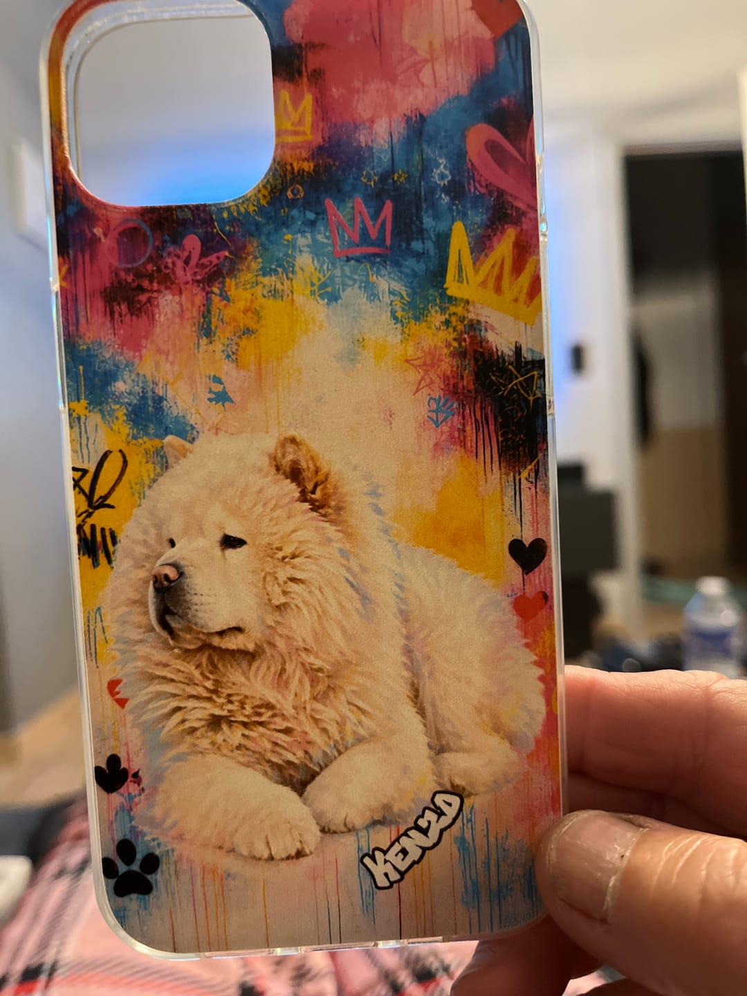 Customer photo review of Graffiti - Coque de téléphone personnalisée