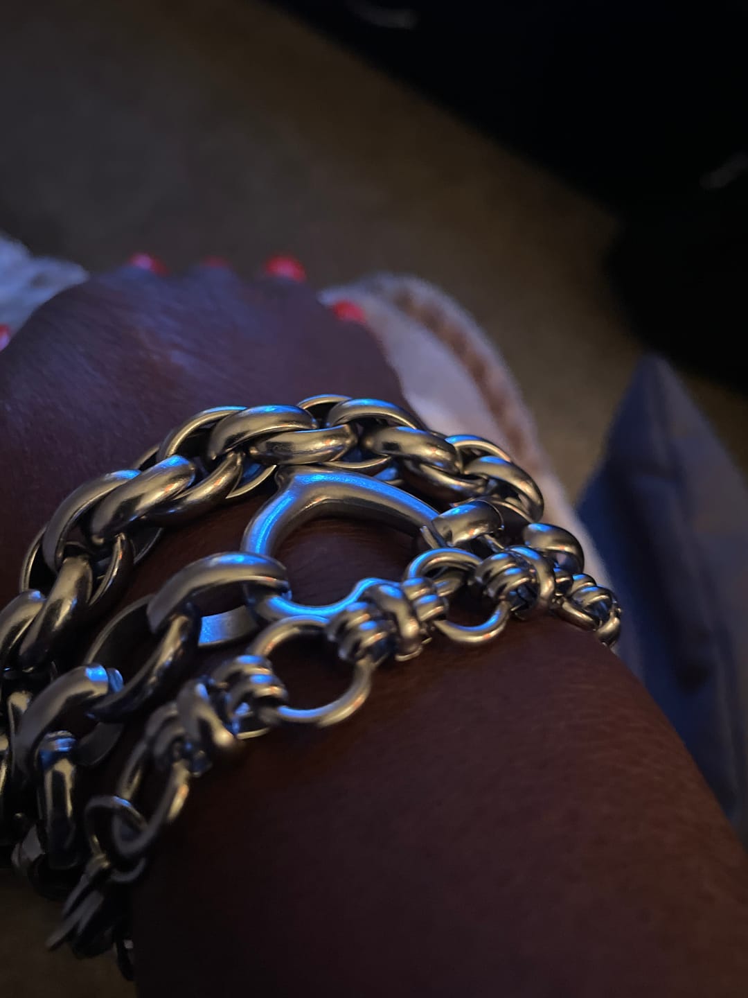 Customer photo review of Lisa Stainless Steel Bracelet