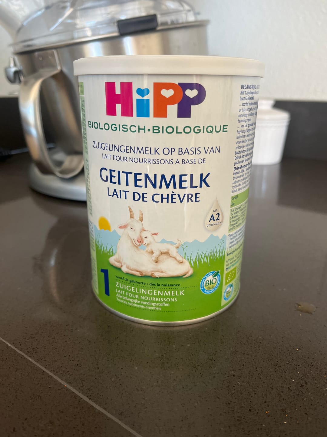 Customer photo review of HiPP Dutch Stage 1 Goat Milk Formula 400g