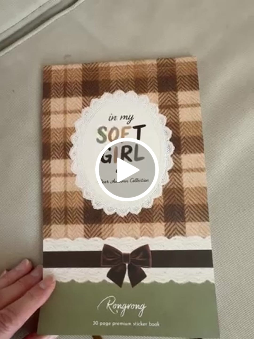 Customer video review of Dear Autumn Sticker Book