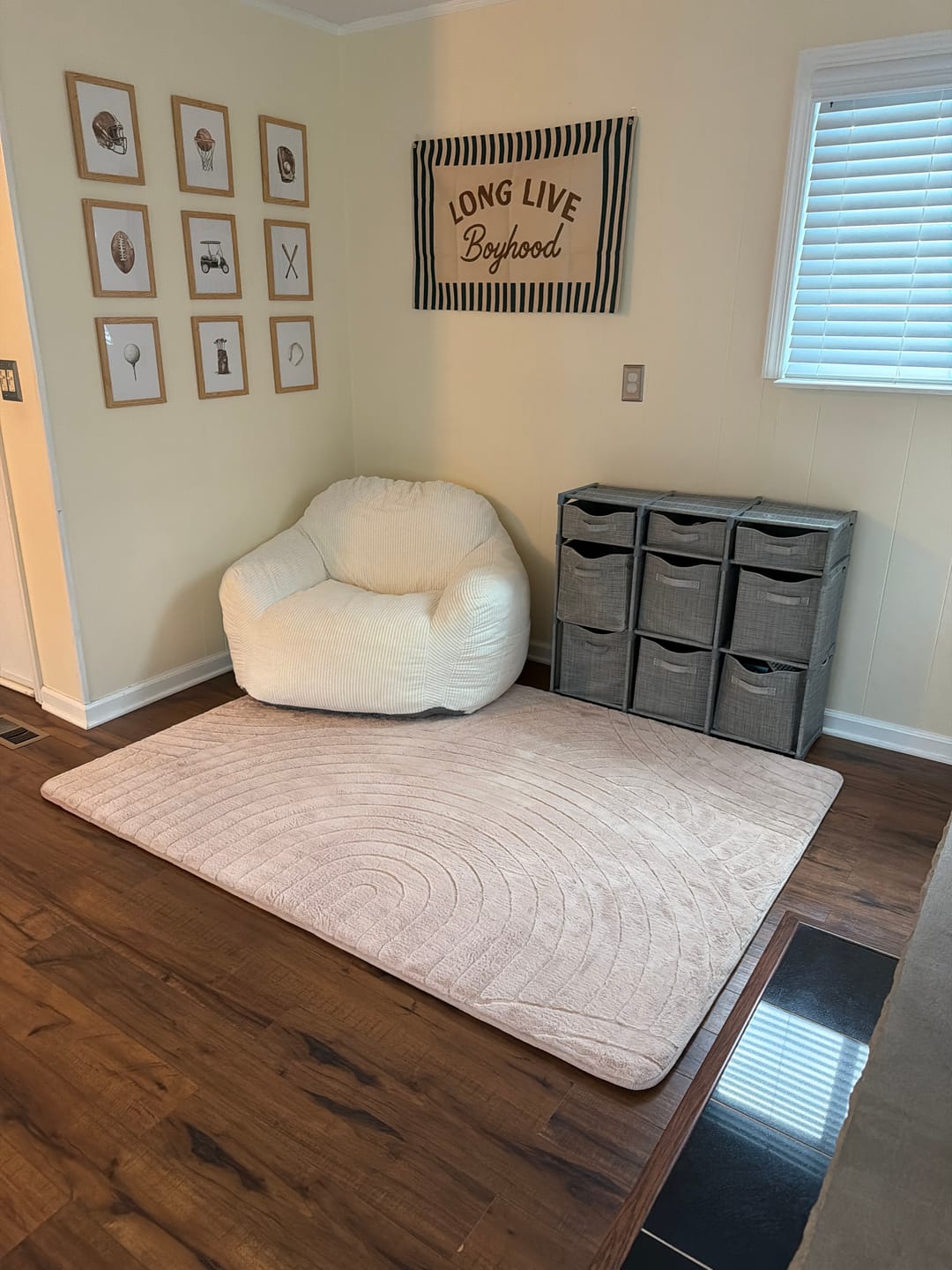 Customer photo review of Designer Relax Mat - 1.4" Thick Foam Base