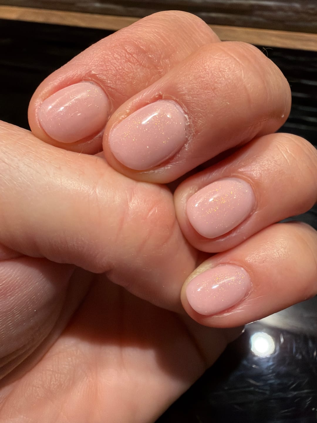 Customer photo review of Semilac 390 Spark of Bare Love UV Gel Polish
