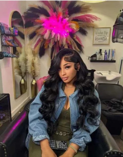 Customer photo review of Wave Goddess — Raw Peruvian 13x4/13x6 HD Lace Front Wig | Glueless, Wear & Go