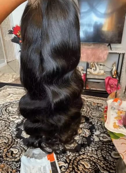 Customer photo review of Wave Goddess — Raw Peruvian 13x4/13x6 HD Lace Front Wig | Glueless, Wear & Go