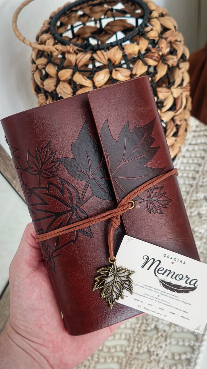 Customer photo review of Notebook Vintage Memora📜✒️