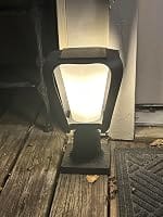 Customer photo review of RIRZ LYRA | Modern Solar Outdoor Post Light